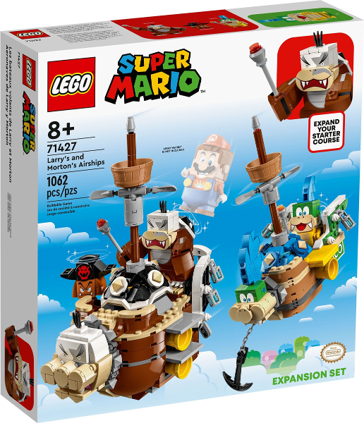 71427 Larry's and Morton's Airships - Expansion Set (Retired) LEGO Super Mario product image 1, provided for visual