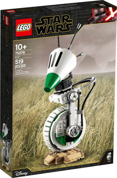 75278 D-O (Retired) LEGO Star Wars product image 1, provided for visual reference and product detail review