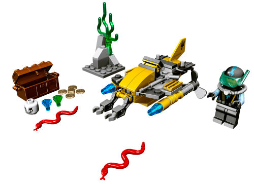 7770 Deep Sea Treasure Hunter (Retired) LEGO Aquazone product image 2, provided for visual reference and product detail