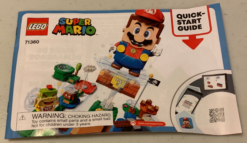 71360 Adventures with Mario - Starter Course (Used) LEGO Super Mario product image 2, provided for visual reference and