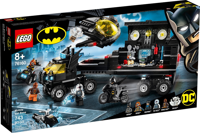 76160 Mobile Bat Base (Retired) LEGO Super Heroes product image 1, provided for visual reference and product detail review