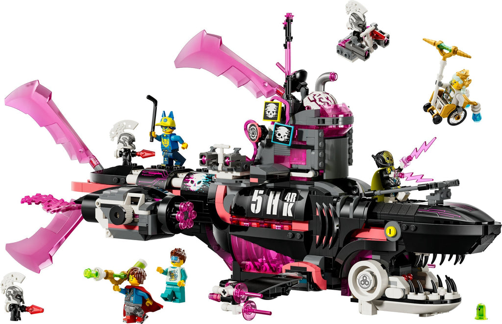 71500 Nightmare Shark Submarine (Retired) LEGO Dreamzzz product image 3, provided for visual reference and product detail