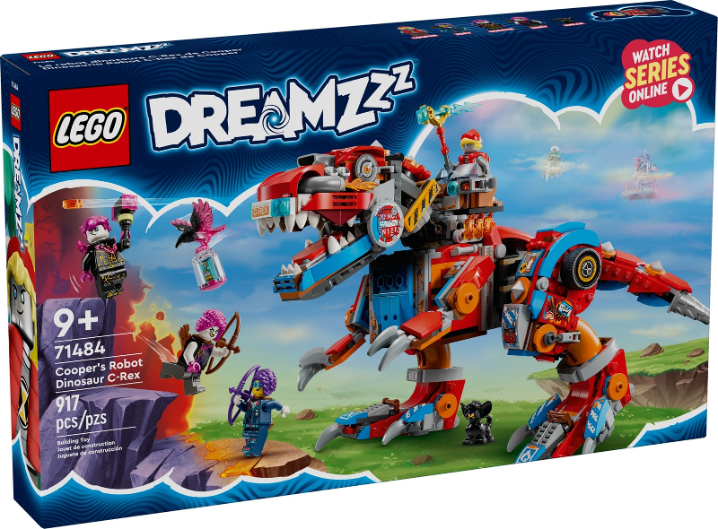 71484 Cooper's C-Rex Robot Dinosaur (Retired) LEGO Dreamzzz product image 1, provided for visual reference and product