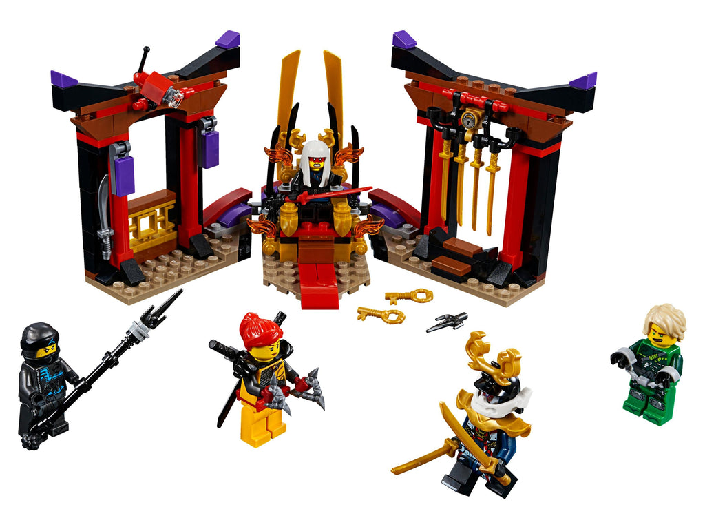 70651 Throne Room Showdown (Retired) LEGO Ninjago product image 2, provided for visual reference and product detail review