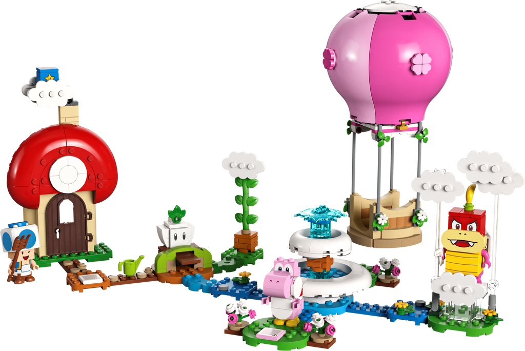 71419 Peach's Garden Balloon Ride - Expansion Set (Retired) LEGO Super Mario product image 2, provided for visual reference