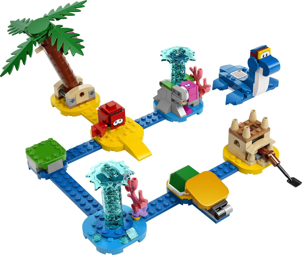 71398 Dorrie's Beachfront - Expansion Set (Retired) LEGO Super Mario product image 2, provided for visual reference and