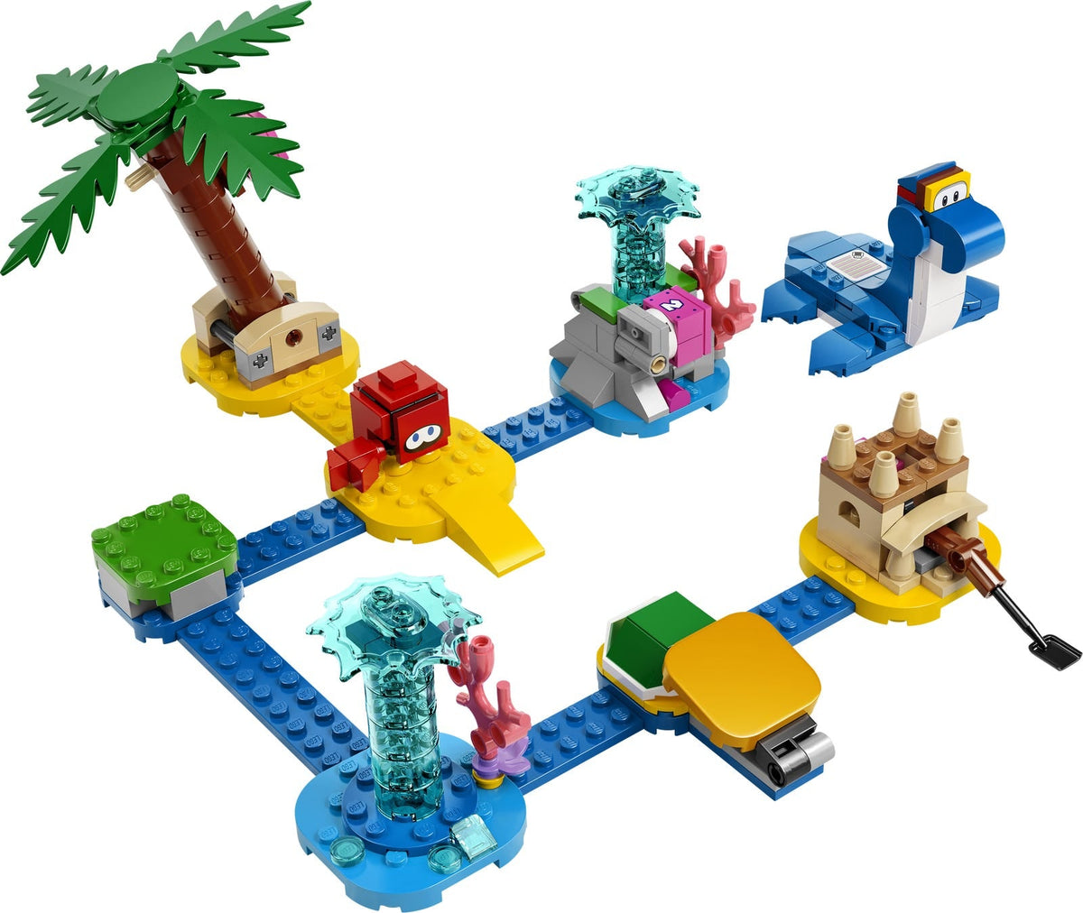 71398 Dorrie's Beachfront - Expansion Set (Retired) LEGO Super Mario product image 2, provided for visual reference and