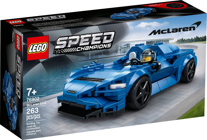 76902 McLaren Elva (Retired) LEGO Speed Champions product image 1, provided for visual reference and product detail review
