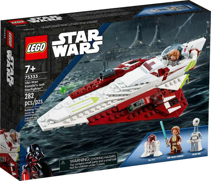 75333 Obi-Wan Kenobi's Jedi Starfighter (Retired) LEGO Star Wars product image 1, provided for visual reference and product