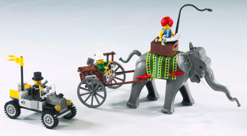 7414 Elephant Caravan (Retired) LEGO Adventurers product image 2, provided for visual reference and product detail review