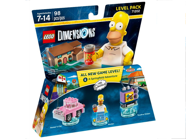 71202 Level Pack - The Simpsons (Retired) LEGO Dimensions