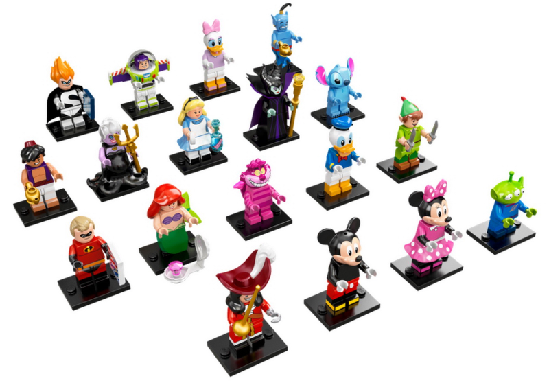 Ariel - Disney Series 1 Collectible Minifigure (coldis-18) product image 2, provided for visual reference and product detail