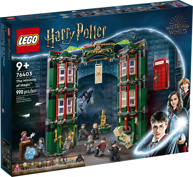 76403 The Ministry of Magic (Retired) LEGO Harry Potter product image 1, provided for visual reference and product detail