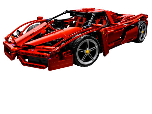 8653 Enzo Ferrari 1:10 (Retired) LEGO Racers product image 2, provided for visual reference and product detail review