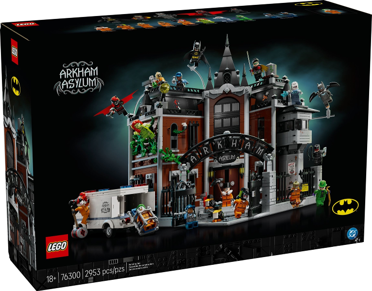 76300 Arkham Asylum (Retired) LEGO Super Heroes product image 1, provided for visual reference and product detail review