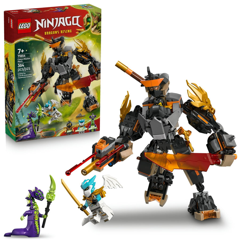 71854 Cole's Mission Mech (Retired) LEGO Ninjago product image 2, provided for visual reference and product detail review