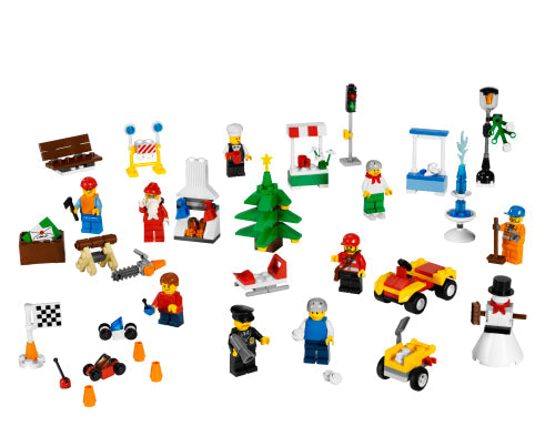 7687 City Advent Calendar (2009) (Retired) LEGO City product image 2, provided for visual reference and product detail review