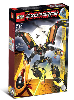 8105 Iron Condor (Retired) LEGO Exo-Force product image 1, provided for visual reference and product detail review