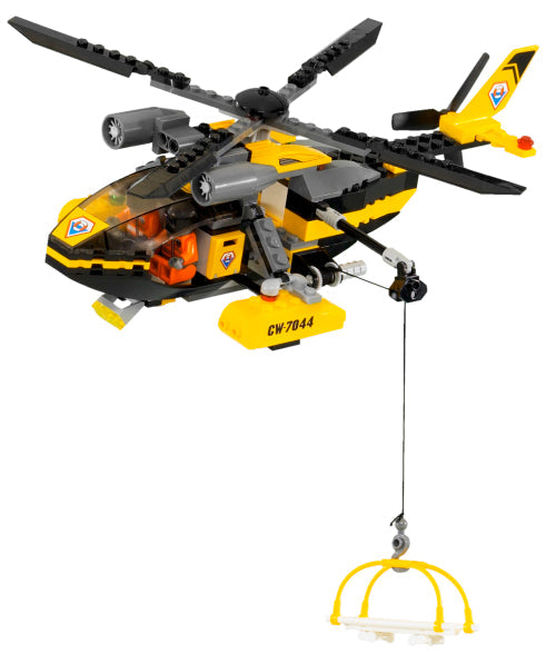 7044 Rescue Chopper (Retired) LEGO World City product image 2, provided for visual reference and product detail review
