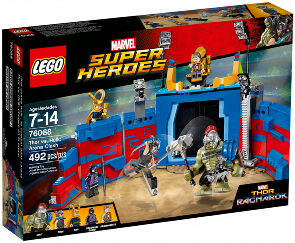 76088 Thor vs. Hulk: Arena Clash (Retired) LEGO Super Heroes product image 1, provided for visual reference and product
