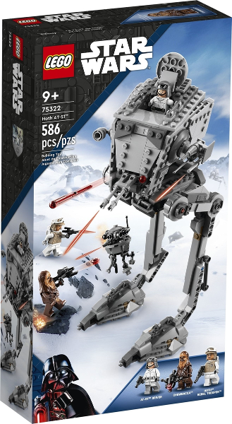 75322 Hoth AT-ST (Retired) LEGO Star Wars product image 1, provided for visual reference and product detail review