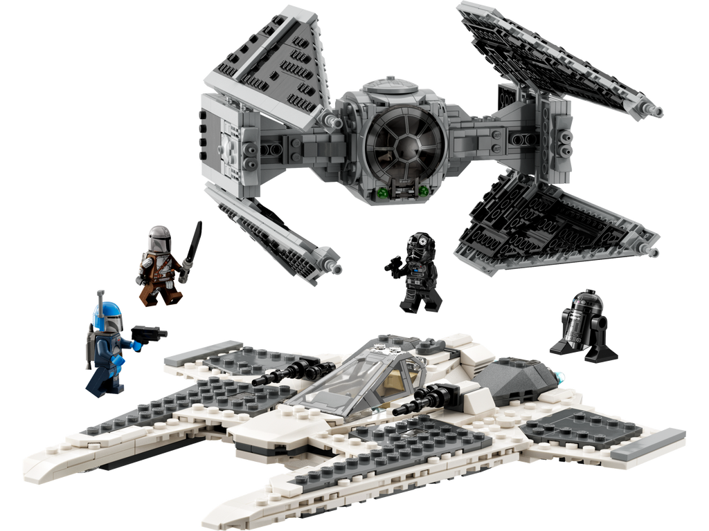 75348 Mandalorian Fang Fighter vs. TIE Interceptor (Retired) LEGO Star Wars product image 2, provided for visual reference
