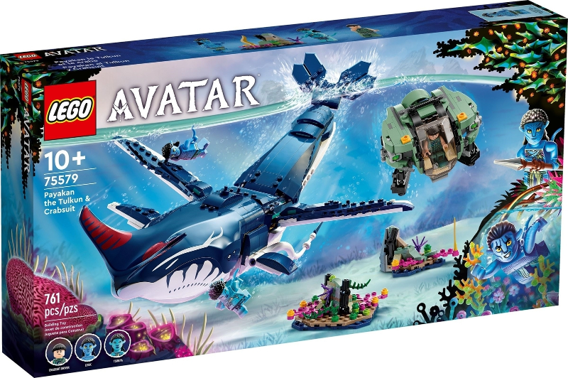 75579 Payakan the Tulkun & Crabsuit (Retired) LEGO Avatar product image 1, provided for visual reference and product detail