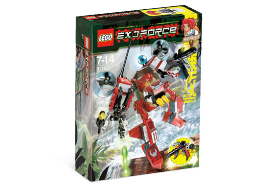 8111 River Dragon (Retired) LEGO Exo-Force product image 1, provided for visual reference and product detail review