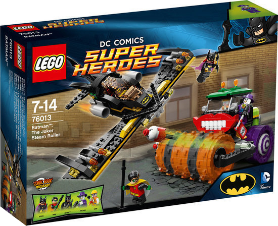 76013 Batman: The Joker Steam Roller (Retired) LEGO Super Heroes product image 1, provided for visual reference and product