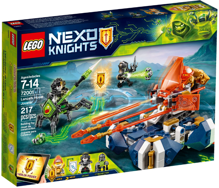 72001 Lance's Hover Jouster (Retired) LEGO Nexo Knights product image 1, provided for visual reference and product detail