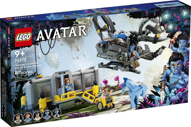 75573 Floating Mountains: Site 26 & RDA Samson (Retired) LEGO Avatar product image 1, provided for visual reference and