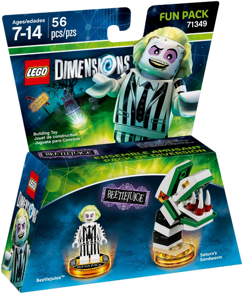 71349 Beetlejuice Fun Pack (Retired) LEGO Dimensions product image 1, provided for visual reference and product detail review