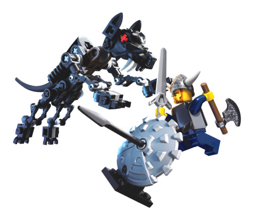 7015 Viking Warrior Challenges the Fenris Wolf (Retired) LEGO Vikings product image 2, provided for visual reference and