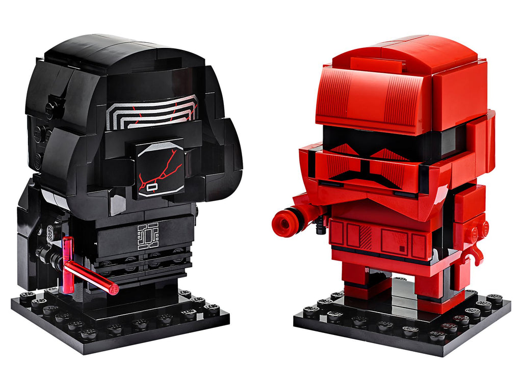75232 Kylo Ren & Sith Trooper (Retired) LEGO BrickHeadz product image 2, provided for visual reference and product detail