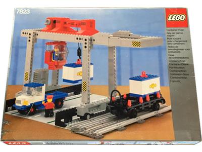 7823 Container Crane Depot (Retired) LEGO Trains product image 1, provided for visual reference and product detail review