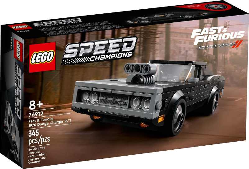 76912 Fast & Furious 1970 Dodge Charger R/T (Retired) LEGO Speed Champions product image 1, provided for visual reference