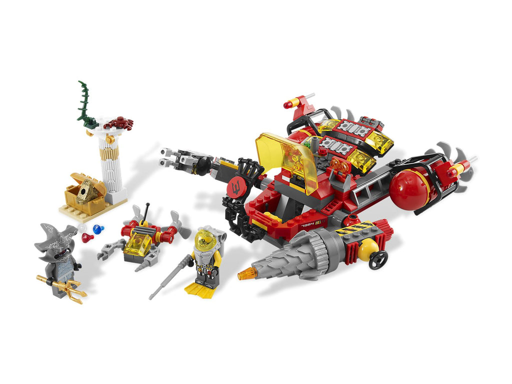 7984 Deep Sea Raider (Retired) LEGO Atlantis product image 2, provided for visual reference and product detail review