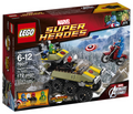 76017 Avengers: Captain America vs. Hydra (Retired) LEGO Super Heroes product image 1, provided for visual reference and