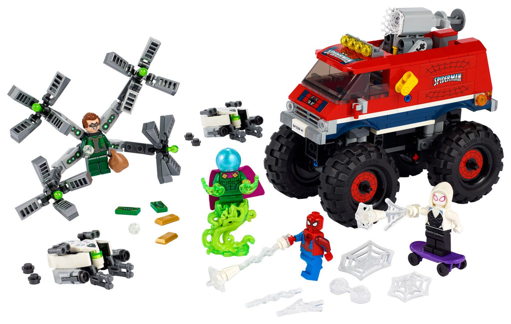 76174 Spider-Man's Monster Truck vs. Mysterio (Retired) LEGO Super Heroes product image 2, provided for visual reference and