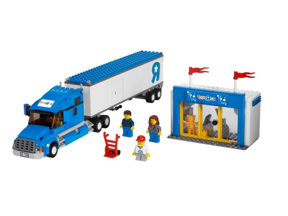 7848 Toys R Us Truck (Retired) LEGO City product image 2, provided for visual reference and product detail review
