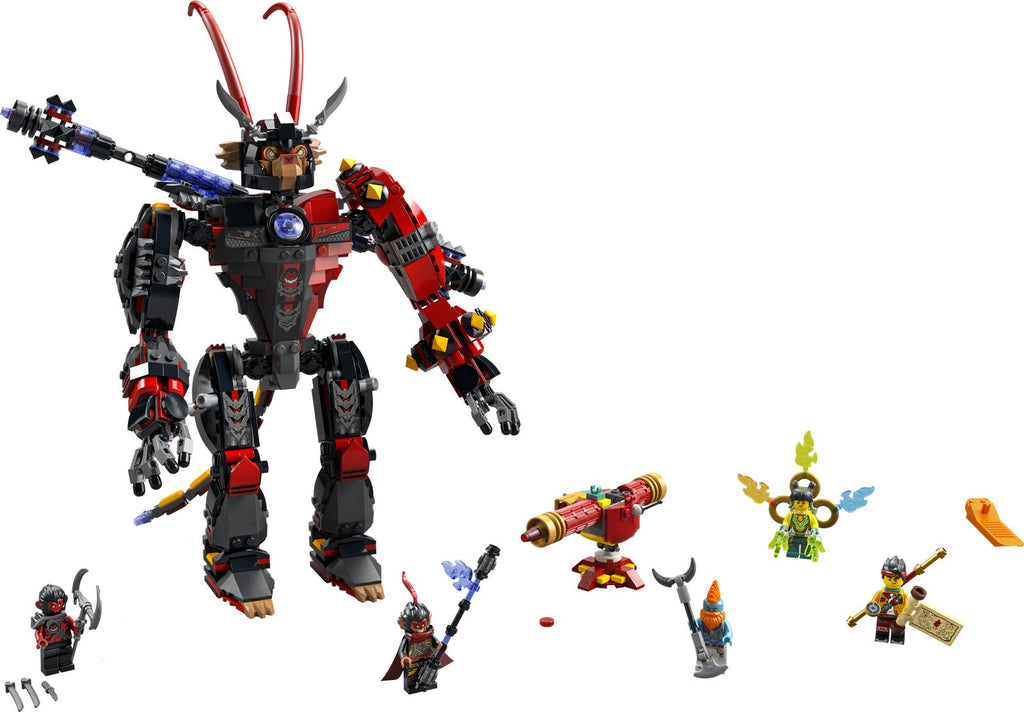80033 Evil Macaque's Mech (Retired) LEGO Monkie Kid product image 2, provided for visual reference and product detail review