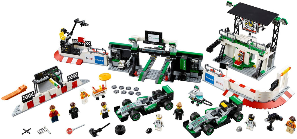 75883 Mercedes AMG Petronas Formula One Team (Retired) LEGO Speed Champions product image 2, provided for visual reference
