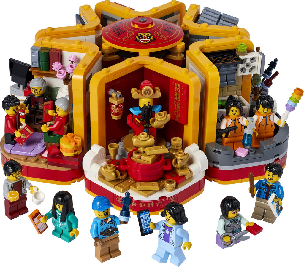 80108 Lunar New Year Traditions (Retired) LEGO Seasonal product image 2, provided for visual reference and product detail