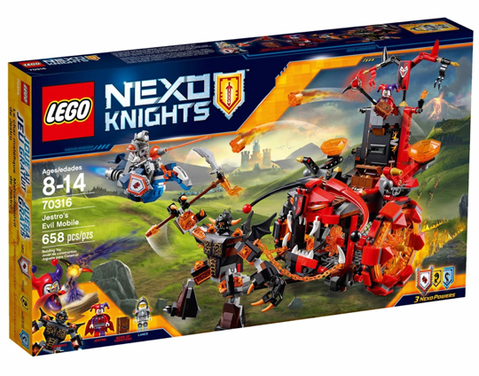 70316 Jestro's Evil Mobile (Retired) LEGO Nexo Knights product image 1, provided for visual reference and product detail