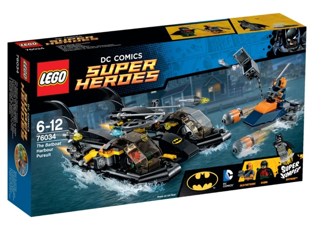 76034 Batboat Harbour Pursuit (Retired) LEGO Super Heroes product image 1, provided for visual reference and product detail