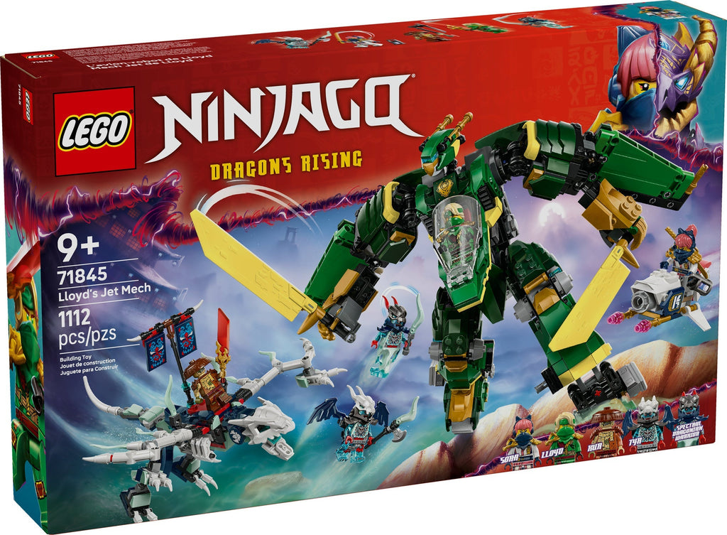 71845 Lloyd's Jet Mech (Retired) LEGO Ninjago product image 1, provided for visual reference and product detail review