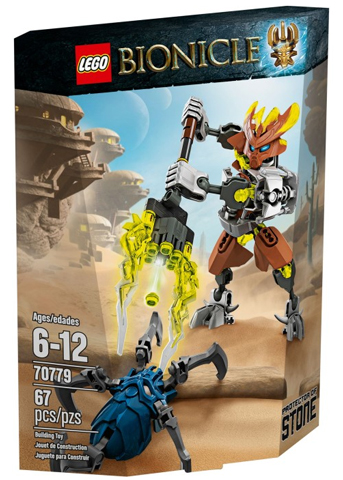 70779 Protector of Stone (Retired) LEGO BIONICLE product image 1, provided for visual reference and product detail review