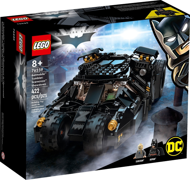 76239 Batmobile Tumbler: Scarecrow Showdown (Retired) LEGO Super Heroes product image 1, provided for visual reference and