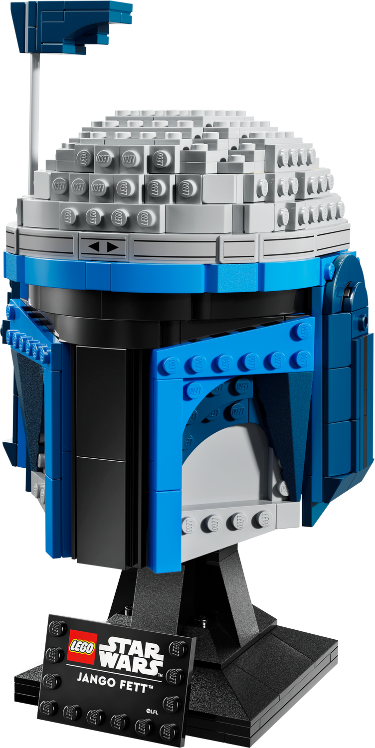75408 Jango Fett Helmet (Retired) LEGO Star Wars product image 3, provided for visual reference and product detail review