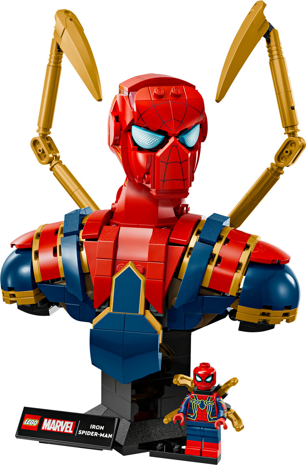 76326 Iron Spider-Man Bust (Retired) LEGO Super Heroes product image 3, provided for visual reference and product detail